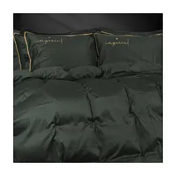 Постільна білизна MirSon Сатин Imperial Satin Emerald 175х210 двоспальний (2200008576240) - мініатюра 3