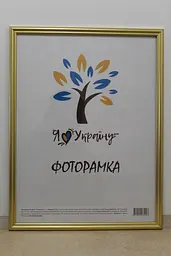 Фоторамка 30х42, золота, 1515-х811-10 б/з, СКЛО + ДВП                                                                                                                                                                                                                                                                                                                                                                   