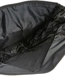 Велосумка вертикальна на багажник Bikemate 22 л, сіра, з дощовиком, вологозахищена - мініатюра 7