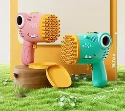 Дитячий автоматичний пістолет-кулемет для мильних бульбашок Bubble Blaster AND 636-73 - мініатюра 5