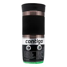 Термостакан Contigo, 470 мл, чорний хром (2095560) - мініатюра 4