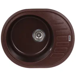 Кухонна мийка Zerix ZS-6250R-12 коричнева ZX4552, Коричневий