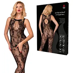 Бодистокінг Hot in Here Bouquet, S/M/L (чорний) - мініатюра 2