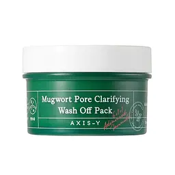 Очищувальна маска Axis-Y Mugwort Pore Clarifying Wash Off Pack з екстрактом полину 100 мл