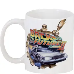Кухоль GeekLand Назад у майбутнє Back to the Future TTY2 330 мл білий - мініатюра 3
