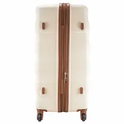 Валіза середня Semi Line 24 дюйми (M) дюйми (M) ABS-Plastic Beige (T5709-2) - мініатюра 3