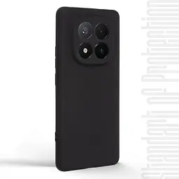 Чехол-накладка для смартфона Xiaomi Redmi Note 14 Pro+ 5G, противоударный, силиконовый, термополиуретановый (ТПУ), с защитой камеры и корпуса, черный, защита всего корпуса, ArmorStandart (ARM79731) - мініатюра 2