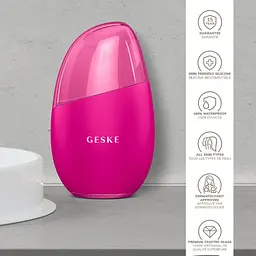 Масажер для обличчя GESKE Cool & Warm Eye and Face Massager 7в1 Magenta (HB0289) [176771] - мініатюра 5