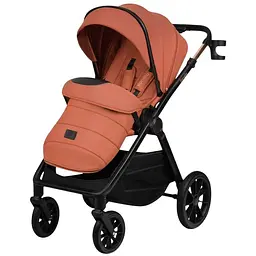 Коляска універсальна Lionelo Layla 3 в 1 brown rust (LO-LAYLA 3IN1 BROWN RUST) - мініатюра 2