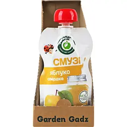 Пюре фруктове Garden Gadz Смузі яблуко солодке 120 г - мініатюра 3