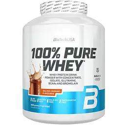 Протеїн BiotechUSA 100% Pure Whey Salted caramel Солона карамель 2 кг