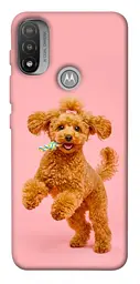 TPU чохол Demsky Happy poodle для Motorola Moto E20