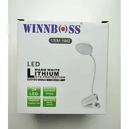 Настільна лампа Winnboss 1942 акумуляторна на прищіпці - мініатюра 6
