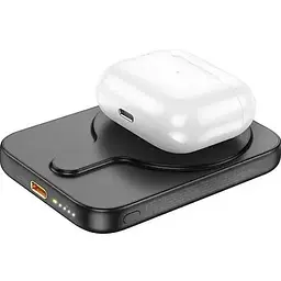 Портативна батарея Hoco J117 Esteem PD20W Magnetic 5000 mAh Black - мініатюра 3