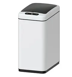 Відро для сміття сенсорне прямокутне Koer TC-020408-08 8 л білий (KR5589) - мініатюра 1
