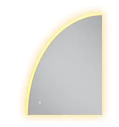 Дзеркало Mixxus Premium TOPPER MS02-75x100 (LED Touch, Anti-fog (3-6,5kK)) (MP6634) - мініатюра 4
