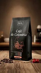 Кава в зернах DeJaVu Cafe de Colombia 250 г - мініатюра 3