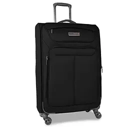 Валіза велика Swissbrand Austria (L) Polyester Black (SWB_LEAUS001L) - мініатюра 1