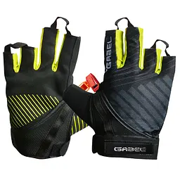 Рукавиці для скандинавської ходьби Gabel Ergo Lite Yellow L (8015011400309), Чорний