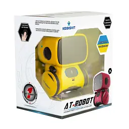 Інтерактивний робот з голосовим керуванням – AT-ROBOT (жовтий, озвуч.укр.) - мініатюра 3