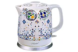 Електрочайник керамічний Maestro MR-068-Mosaic 1.5л 1200 Вт білий - мініатюра 3