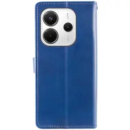 Шкіряний чохол-книжка GETMAN Gallant (PU) для Xiaomi Redmi Note 14 4G (Europe version) Синій - мініатюра 2