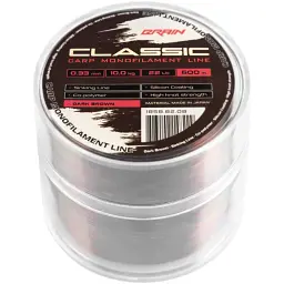 Волосінь Brain Classic Carp Line (dark brown) 600m 0.33mm 22lb 10.0kg - мініатюра 2
