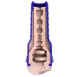Мастурбатор-вагіна Fleshlight Boost Bang, плаваючі кільця Turbo Tech - мініатюра 6