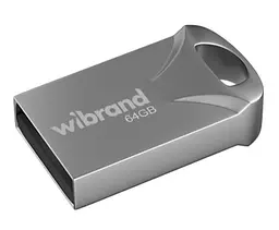 Flash Wibrand USB 2.0 Hawk 64Gb Silver - мініатюра 3
