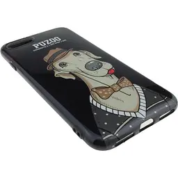 Чохол-накладка PUZOO TPU Glossy Shiny Powder Art dog iPhone 7/8/SE 2020 Black Bean - мініатюра 3