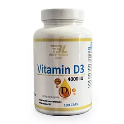 Вітамін D3, Vitamin D3 4000 IU - 100 caps
