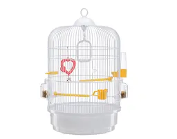 Клітка для канарок та маленьких птахів Ferplast Regina біла Ø 32.5x49 см 51049811