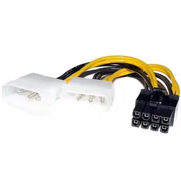 Кабель живлення Atcom 8pin-2molex (8604)