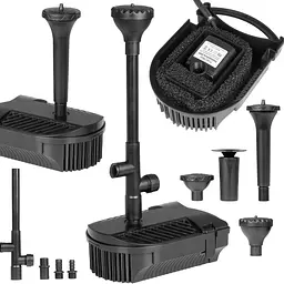 Фонтан-фільтр для ставка Kruger Meier FountainPure 4000 3 в 1: насос, фільтр, фонтан (3000 л/год) - мініатюра 12