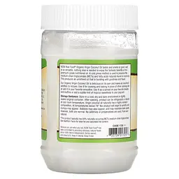 Замінник харчування Organic Virgin Coconut Cooking Oil 355 мл NOW fit0016428 - мініатюра 3