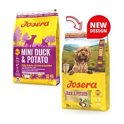 Сухий корм для собак Josera Mini Duck & Potato 10 кг (4032254785354) - мініатюра 2