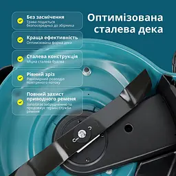 Газонокосарка бензинова Könner & Söhnen (KS 51LMG-SP) - мініатюра 13