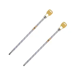 Гнучка підводка для підключення змішувача Kroner KRM 1/2"хМ10 ВЗ 80 см в нейлоновому обплетенні покритому ПВХ (пара)
