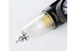 Редуктор тиску для пневмаінструменту з фільтром Apro 1/4" x 10 бар - мініатюра 2