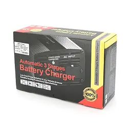 Універсальне ЗУ для акумулятора BPC-1230 (AGM, GEL), AC220V, DC14,5, Струм заряду 12V/30A, LCD, крокодили - мініатюра 2