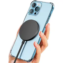 Бездротовий зарядний пристрій WiWU Wi-W007 Strong Magnetic Adsorption with MagSafe Grey (6976195091571) [99970] - мініатюра 5
