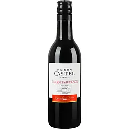 Вино Maison Castel Cabernet Sauvignon IGP Pays d'Oc червоне напівсухе 0.187 л
