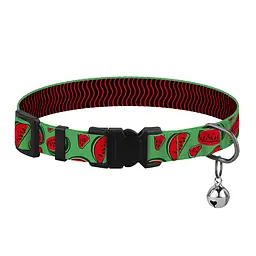 Нашийник для собак BronzeDog Urban Fruits Кавун XS - мініатюра 2