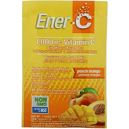 Витаминный напиток Ener-C Vitamin C для повышения иммунитета со вкусом манго и персика 30 пакетиков