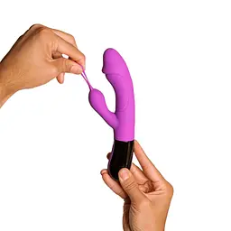 Вібратор-кролик Adrien Lastic Ares 2.0 з петелькою для пальця, що перезаряджається - мініатюра 6