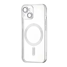 Чохол Ductil Metallic Edge with MagSafe (Protected Camera & Lens) iPhone 14 Silver