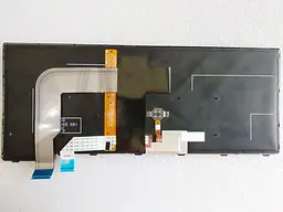 Клавіатура для ноутбуків Lenovo ThinkPad T460, T460P, T460S чорна з чорною рамкою з підсвічуванням, з трекпоінтом - мініатюра 2