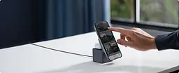 Бездротове зарядне ANKER MagGo Wireless Charging Station 15W 3-in-1 Cube Y1811G11 - мініатюра 9
