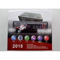 Автомагнітола 1Din магнітола з пультом 2018 MP3+FM+USB+SD+AUX 4x50W - мініатюра 4