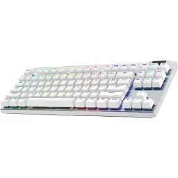 Клавіатура Logitech G PRO X TKL Lightspeed Tactile USB UA White (920-012148) - мініатюра 4